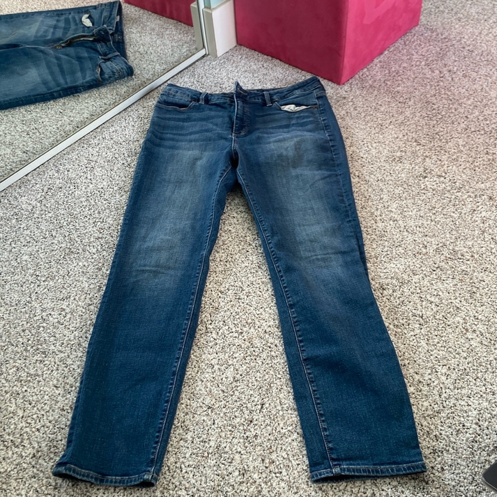 lucky brand hayden skinny jeans size 12/31